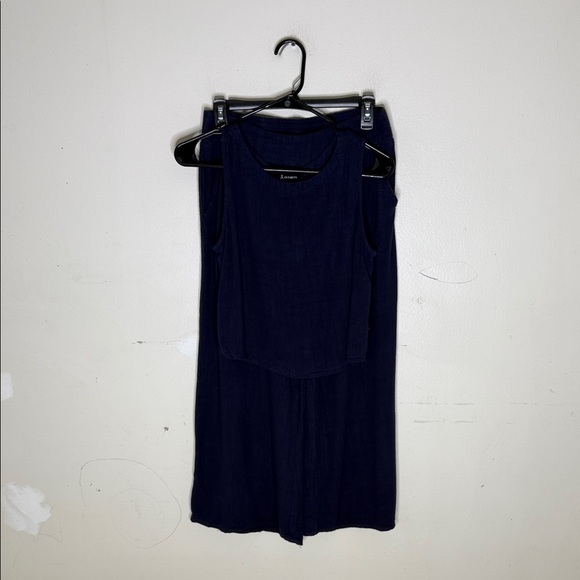 Anrabess Navy Two Piece Top and Pants Set Size Medium - Picture 1 of 10